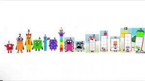 Numberblocks 1, 2, 3, 4, 5, 6 and 7 Grounds Numberblock 34 For Nothing/Grounded #3