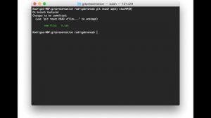 Git #3 - Stash