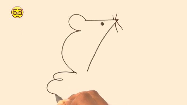 how to draw mouse with Number 7 смотреть онлайн