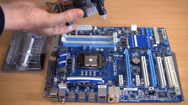 Как нанести термопасту на процессор? Установка кулера Intel с нанесением термопасты