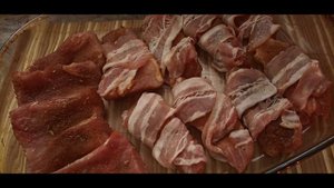 УЖИН ДЛЯ ВСЕЙ СЕМЬИ  |  Свинина в беконе, запечённая в духовке.