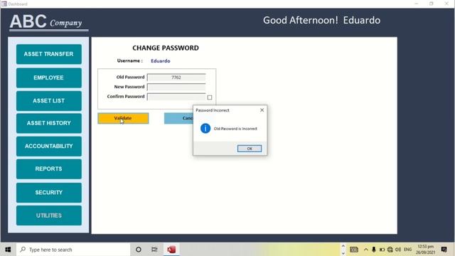 Simple Asset Tracking Management in Ms Access | Edcelle John Gulfan
