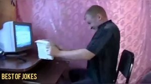 Угарная подборка психов за компьютером?