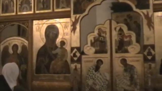 видео проба божественной литургии в Троицком храме Центрального района Тольятти Рождество Христо смотреть онлайн