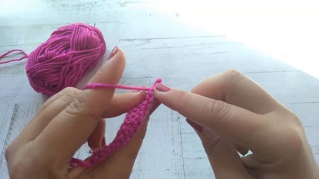 Вяжем соединительный столбик крючком (Урок вязания крючком для начинающих) смотреть онлайн