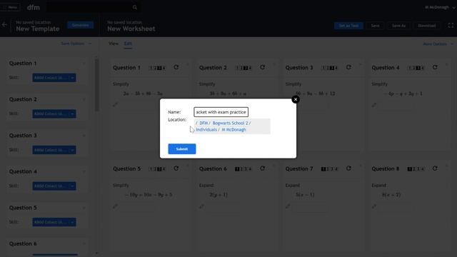 3  How to create and worksheet  worksheet template when browsing  By Topic