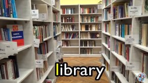 Letter “L” _ L is for Lion Lamb Leaf Library _ ABC 英文字母L