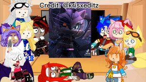 Sonic Characters React To Tiktoks/Ships!||Pt.2||Gacha Club||STH||Short & kinda lazy-