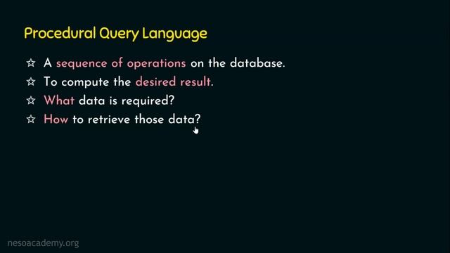 Relational Query Languages смотреть онлайн