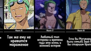 30 Интересных Фактов о Зоро | Ван-Пис