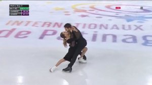 Papadakis & Cizeron FRA Rhythm Dance 'Tango Oblivion' 2018 Internationaux de France