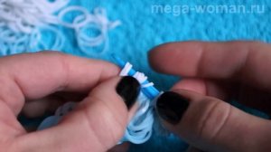 Фигурки из резинок. Фигурка из резинок "Единорог" без станка