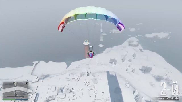 ДОПРЫГНИ ИЛИ УПАДИ НА ЛЁГКОМ СКИЛЛ ТЕСТЕ ПЕШКОМ В GTA 5 ONLINE! смотреть онлайн