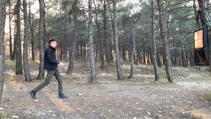 Безоборотное метание ножа. Наиль Ахмаду. Пластик