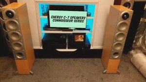 Energy C-7 Connoisseur series floorstanding audiophile speakers sound test music Part 1