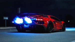 Роскошно звучащий Lamborghini Aventador SVJ с выхлопной системой Gintani в 4K