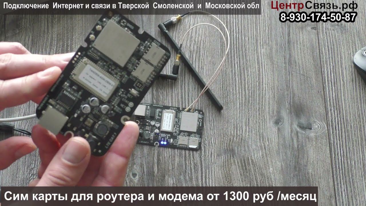 Обзор LTE cat.1 TANDEM-4GM-OEM-1 смотреть онлайн