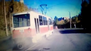 Прикол с трамваем