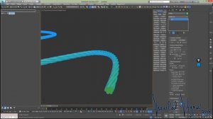 Как быстро создать в 3DS Max веревку или канат?