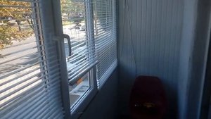 Установка горизонтальных жалюзи