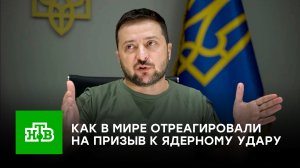 Заявление Зеленского о превентивном ударе по РФ: как отреагировали в мире