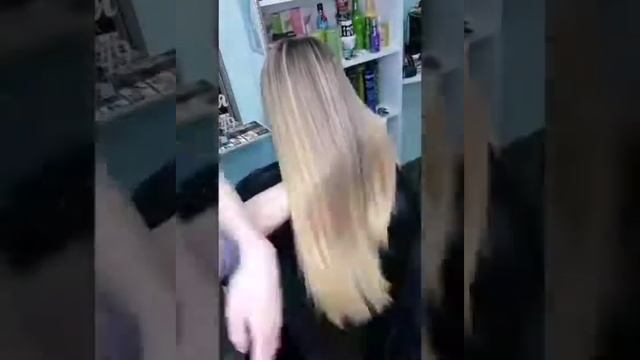 Аминокислотные выпрямление волос от Виктории Агаповой на составе COIFFER смотреть онлайн