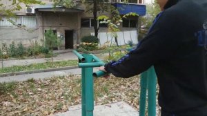 Уличный спортзал своими руками