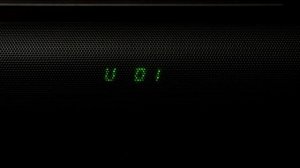 Индикация на дисплее саундбара SVEN SB-2150A