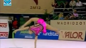 Alina Kabaeva Rope Final Madrid World Championships 2001