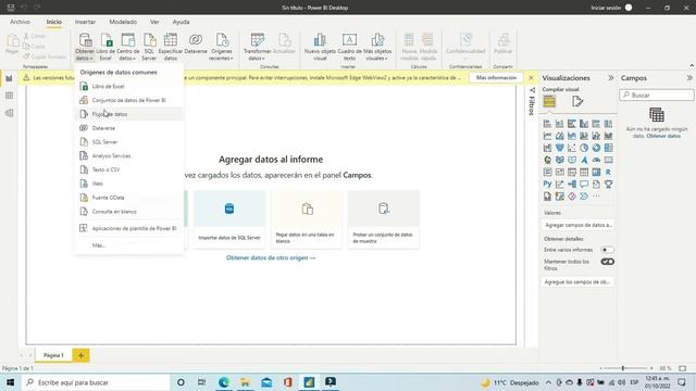 Como importar datos CSV o TXT a Power BI смотреть онлайн