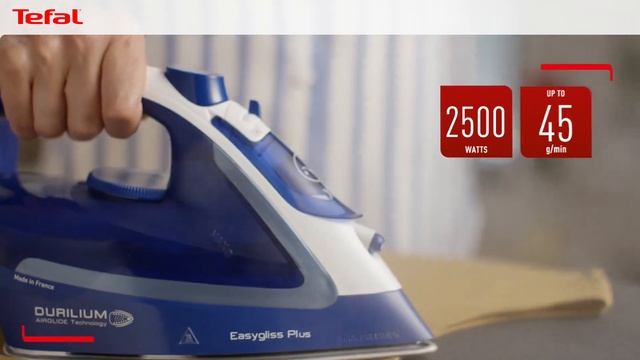 Bàn ủi hơi nước Tefal Easygliss Plus FV5717E0 смотреть онлайн