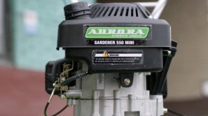 Культиватор бензиновый Aurora GARDENER 550 MINI - маленький да удаленький