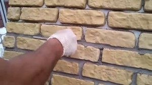 Затирка камня с неровными краями