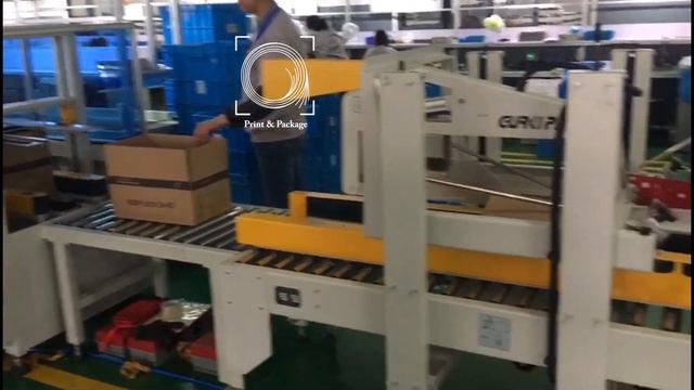 Станок для складывания коробок GPK 40D смотреть онлайн