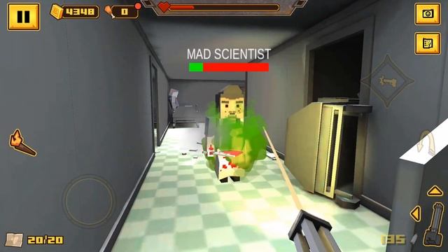 BLOCKAPOLYPSE - Zombie Shooter | Mad Scientist - Final Boss and Ending смотреть онлайн