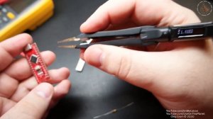 Лучший Мультиметр для SMD (пинцет) DT71 Miniware