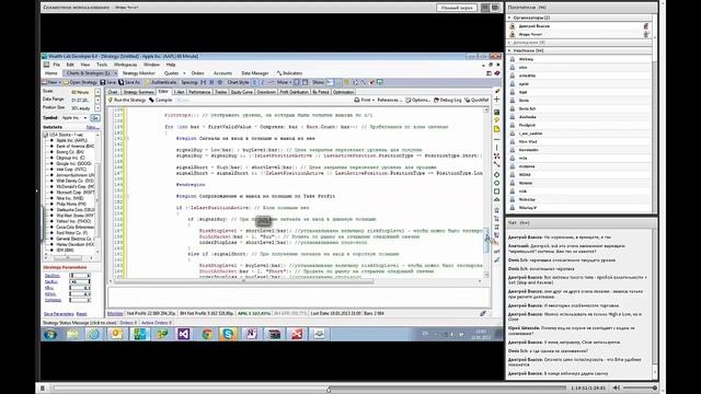 МТС под микроскопом: Торговая система Dual Thrust (21.01.2013) смотреть онлайн