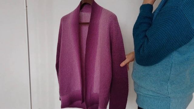 Alize Angora Gold Ombre Batik. Кардиган сменивший ориентацию.)) смотреть онлайн