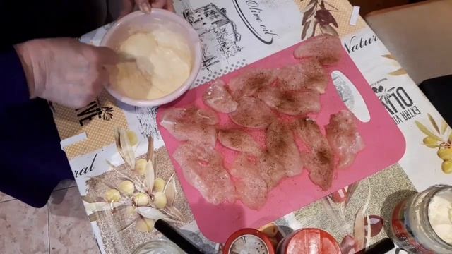 #реванш #готовим_дома Приготовление сочных и очень вкусных отбивные из куриной грудки. смотреть онлайн
