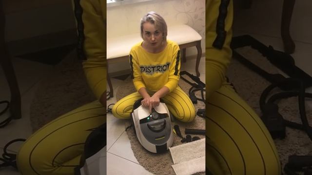 Обзор комплектации и функциональности пароочистителя  Karcher SC 5 EasyFix Premium Iron Kit