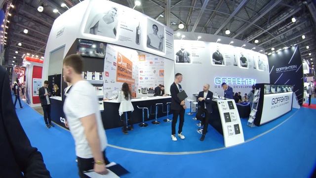 Стенд компании ООО #Goffshtein #DentalExpo2023 сентябрь 2023 день второй Москва 4K смотреть онлайн