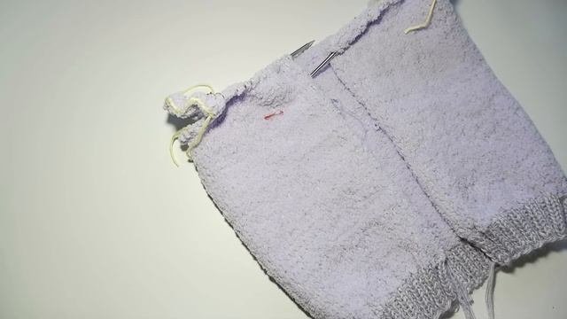 ??Готовые работы. Новые процессы. Шапка ушанка, капор, манишка. Новые МК. Вязовлог. #knitting  #kni