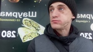 Мукбанг Шаурма С Курицей/mukbang/(обжор на свежем воздухе)