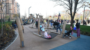 Николаевский бульвар открыли в микрорайоне Гидростроителей в Краснодаре