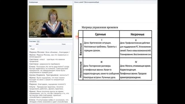 "Почему главные дела важные и несрочные"Мария Разбаш (Александр Свияш "Центр позитивной психологии"