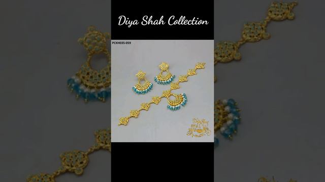 Golden polished Kundan I Pearls Embellished Sets I Jewelry  I Artificial Jewelry | Artificial Set