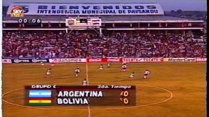 Argentina vs. Bolivia | Copa América URUGUAY '95 | First-Round