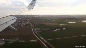 Ryanair | Landing at Otopeni airport | Bucharest Romania