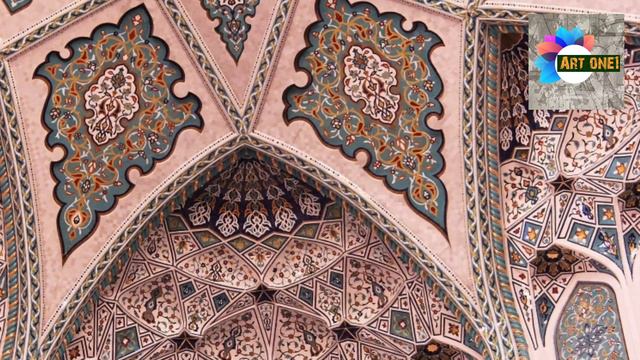 Islamic art, caligraphy design, arabesque paterrn, Islamic art is developed from many sources. смотреть онлайн