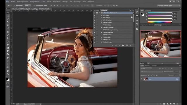 ✦Экшены для фотошопа.✦ Как пользоваться экшеном? смотреть онлайн